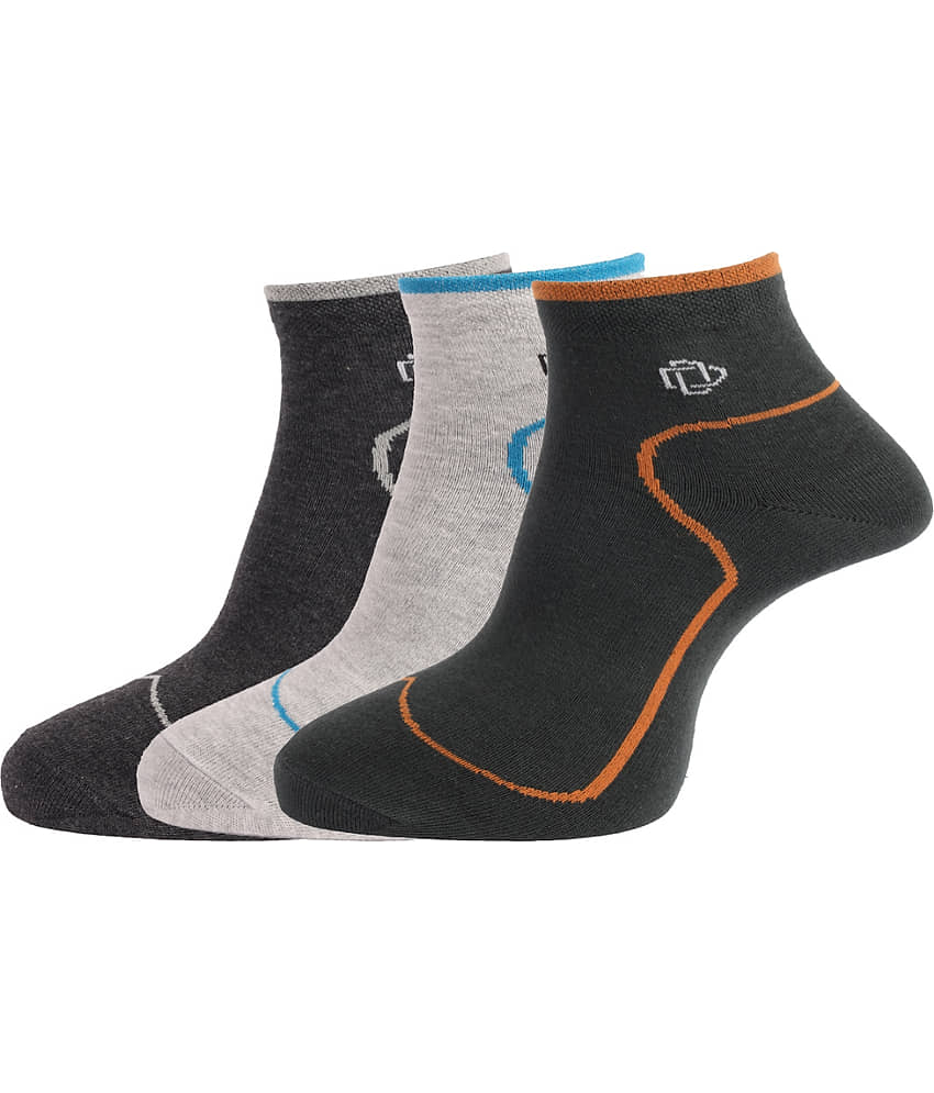 Dollar Socks Cotton Ankle Length Socks Pack of 3 - Socks | Buy online on ZillyBuy