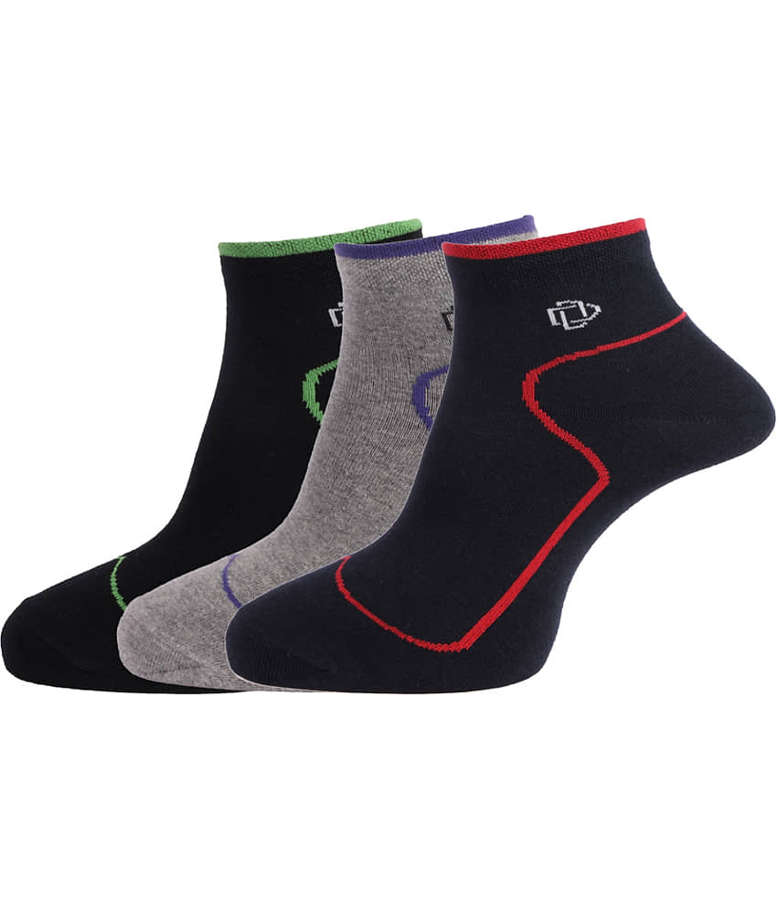 Dollar Socks Cotton Ankle Length Socks Pack of 3 - Socks | Buy online on ZillyBuy