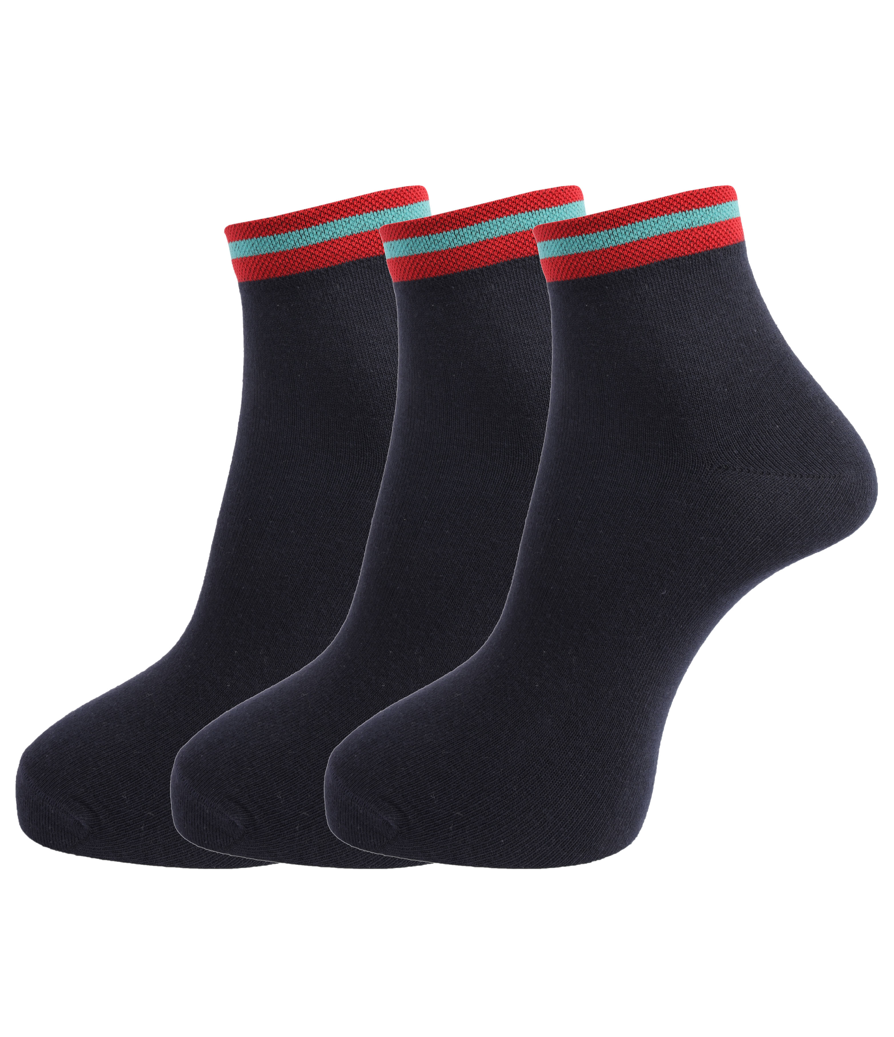     			Dollar Socks Cotton Ankle Length Socks Pack of 3