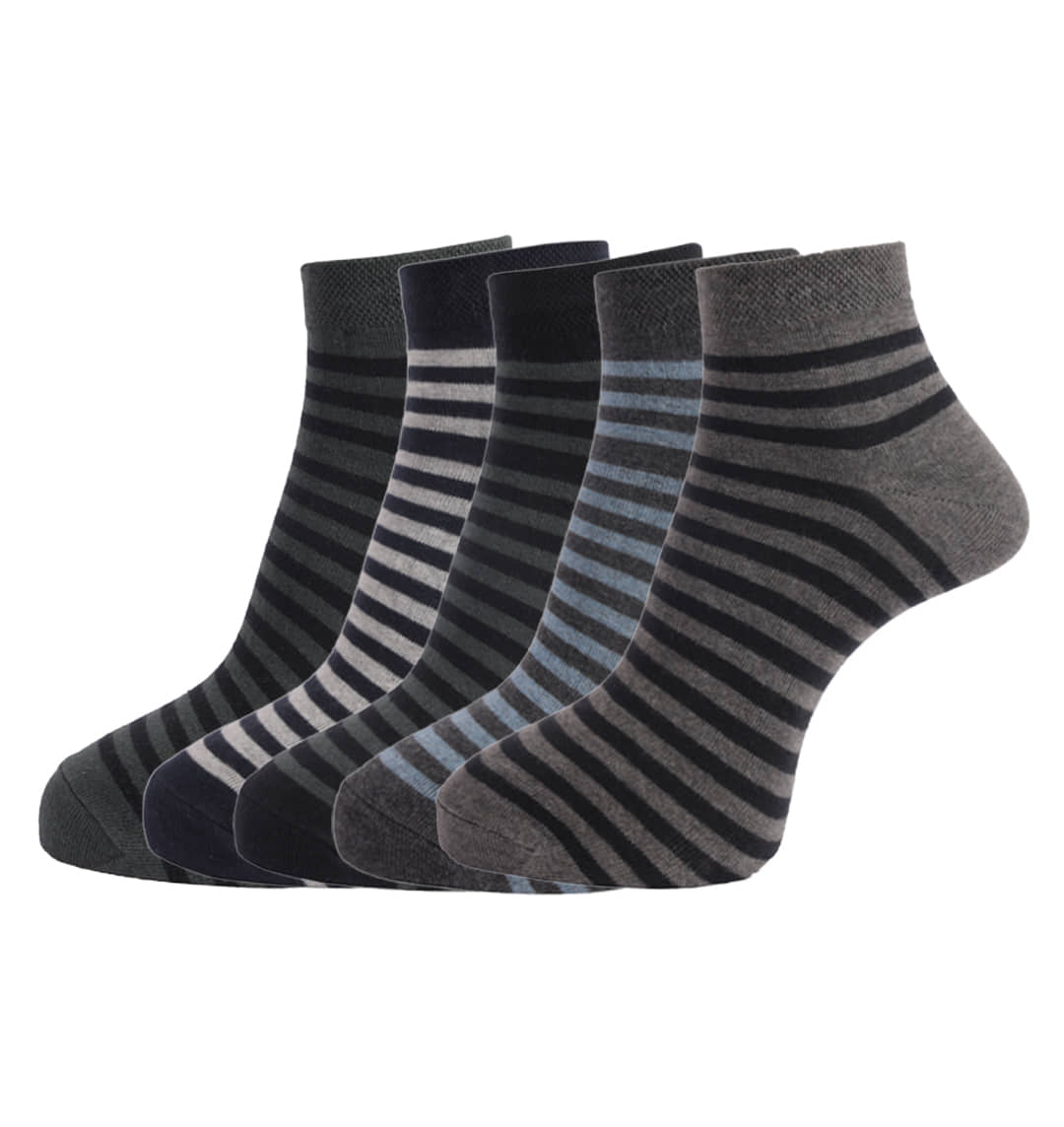 Dollar Socks Cotton Ankle Length Socks Pack of 5 - Socks | Buy online on ZillyBuy