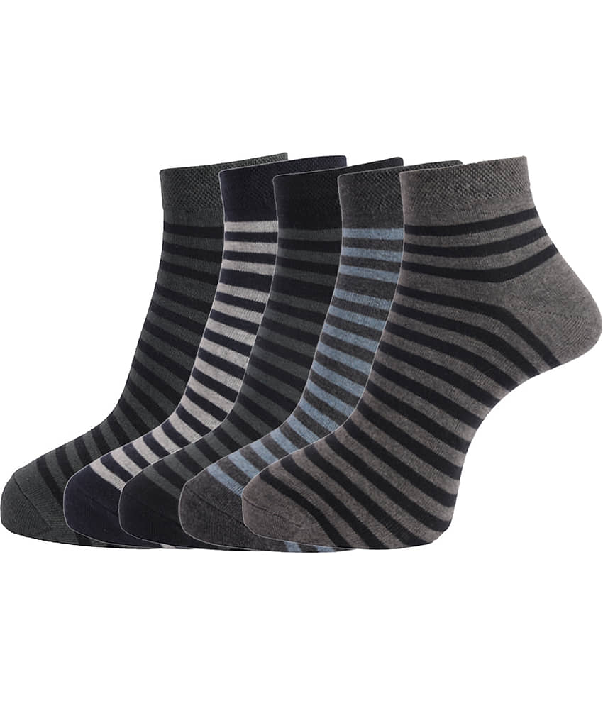 Dollar Socks Cotton Ankle Length Socks Pack of 5 - Socks | Buy online on ZillyBuy