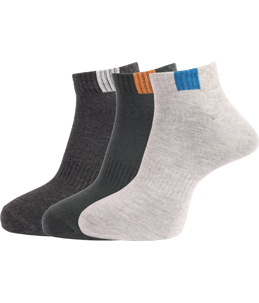 Dollar Socks Cotton Ankle Length Socks Pack of 3 - Socks | Buy online on ZillyBuy