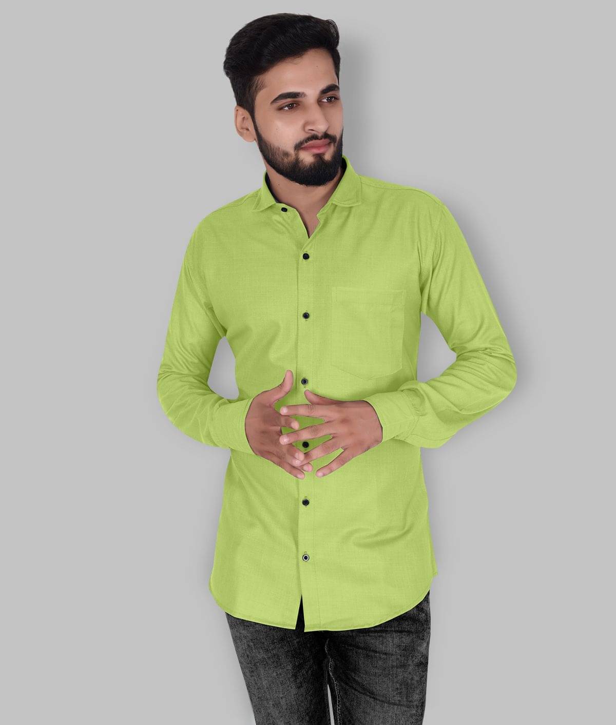 MBF66 Cotton Blend Slim Fit Full Sleeves Regular Collar Navy Shirt for Men MBF66 Cotton Blend Slim Fit Full Sleeves Regular Collar Navy Shirt for Men