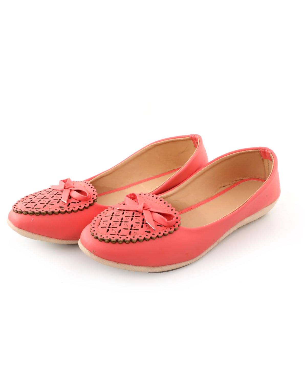     			Apratim PeachPuff Ballerinas