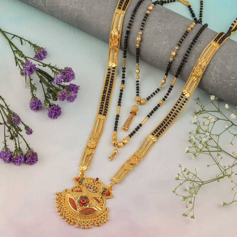 MGSV - Golden Mangalsutra Set ( Pack of 1 )