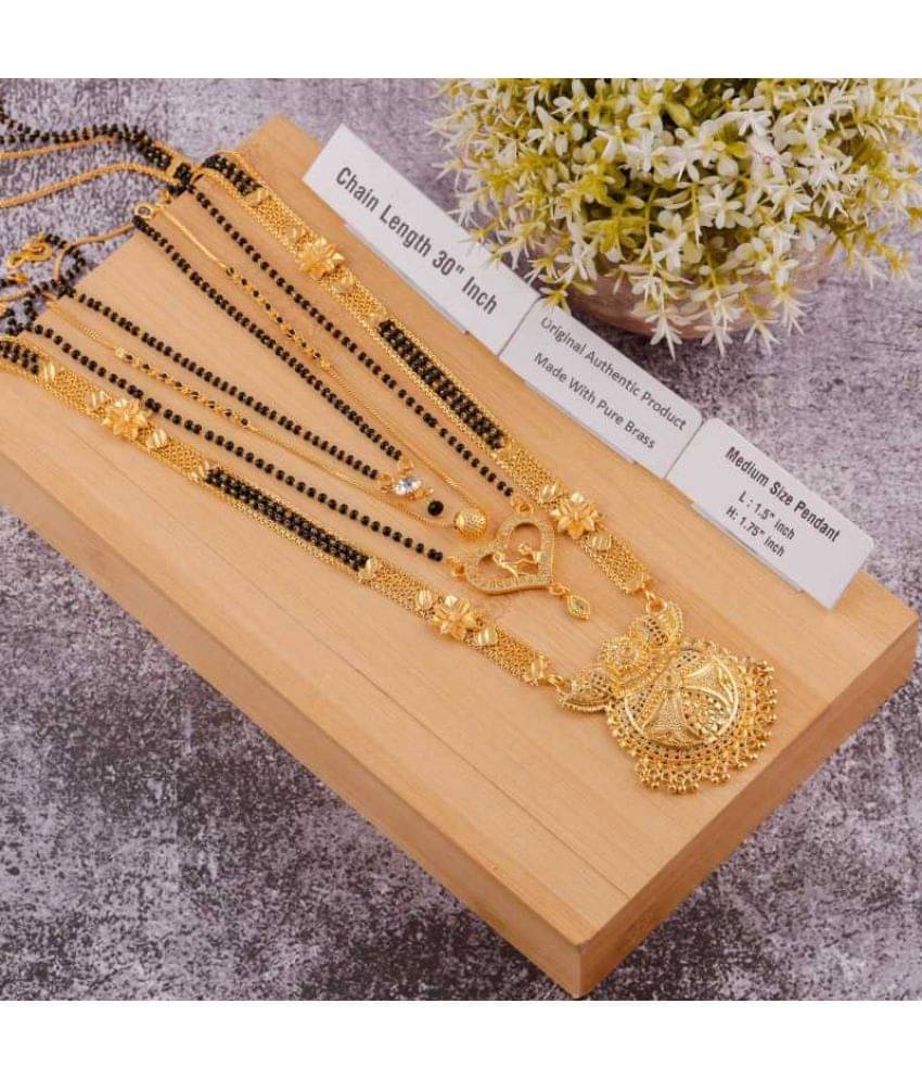     			MGSV - Golden Mangalsutra Set ( Pack of 1 )