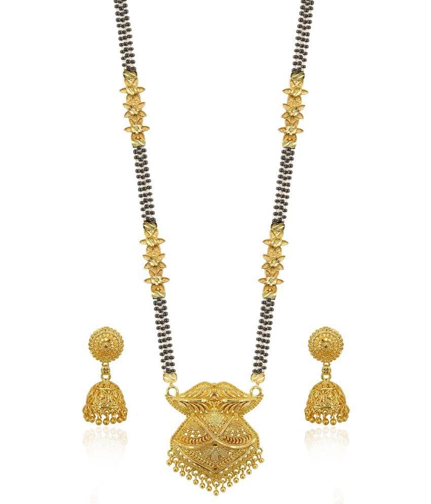 MGSV set Combo Of mangalsutra necklace set pendant with earrings MGSV set Combo Of mangalsutra necklace set pendant with earrings