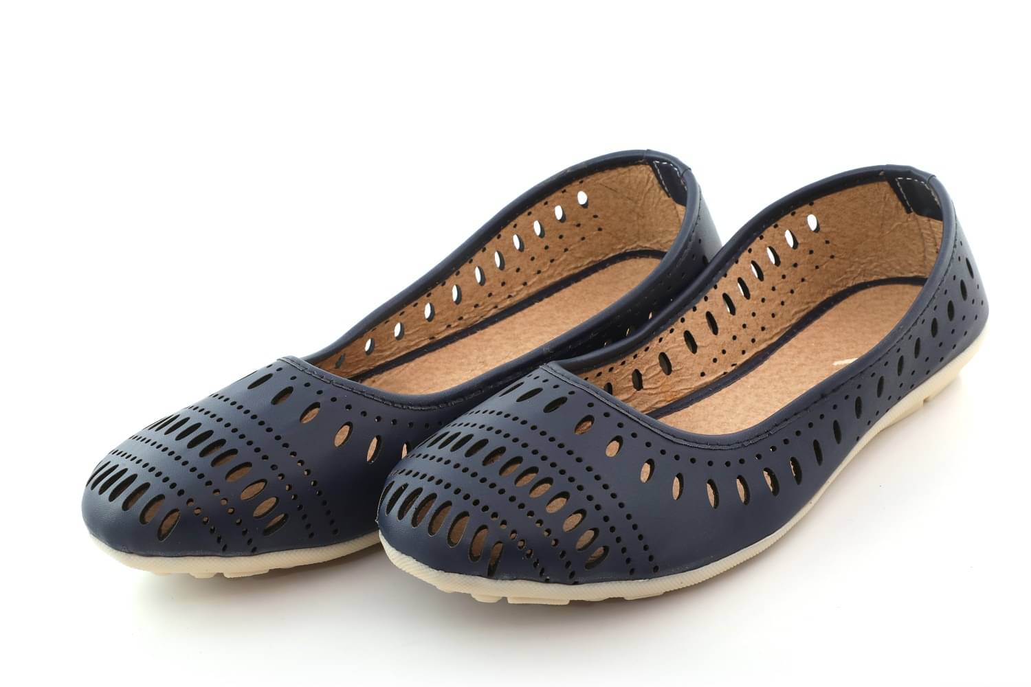     			Apratim Blue Ballerinas