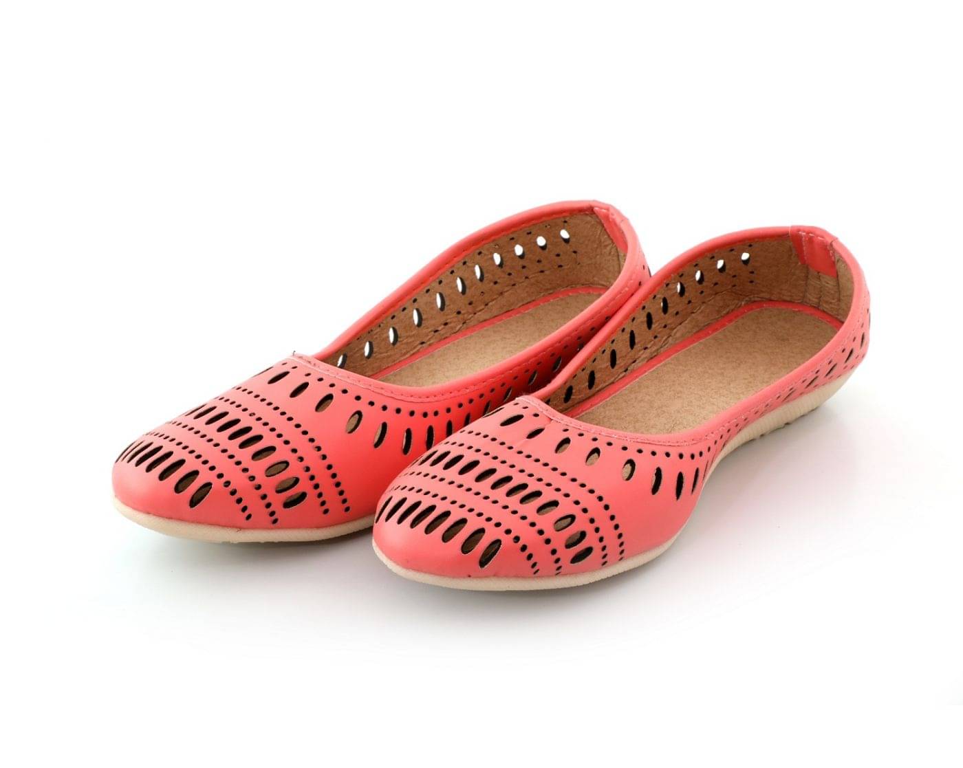     			Apratim - PeachPuff Women's Casual Ballerinas