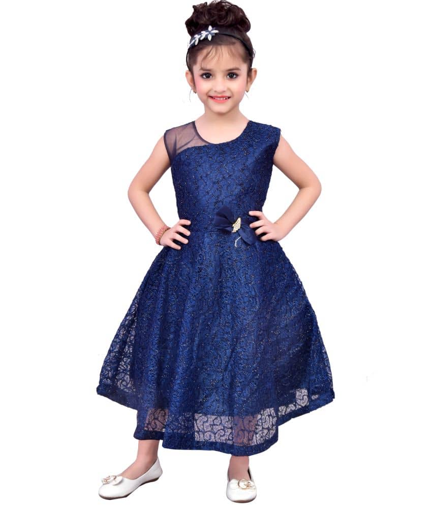 Arshia Fashions Baby Girls Net Frocks ( Red )