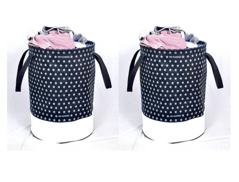     			SH. NASIMA Laundry bag 45 L Nylon - Black