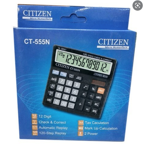     			Citizen CT-555N 12 Digits Desktop Calculator