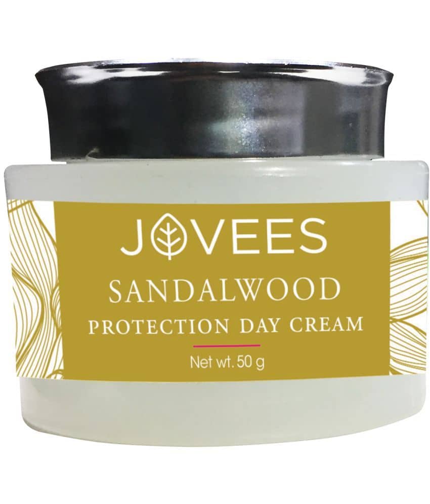 Jovees Herbal Sandalwood Protection Day Cream For Oily Sensitive Skin SPF 20 50g