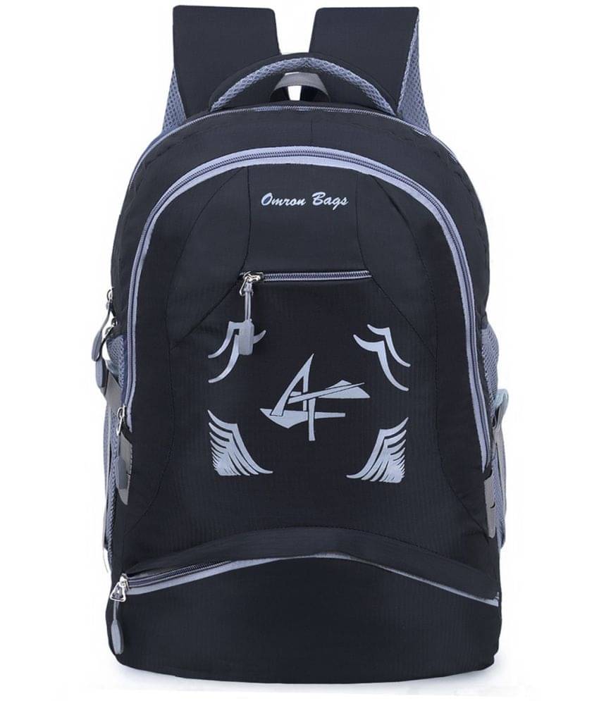     			OMRON BAGS 40 Ltrs Black Laptop Bags