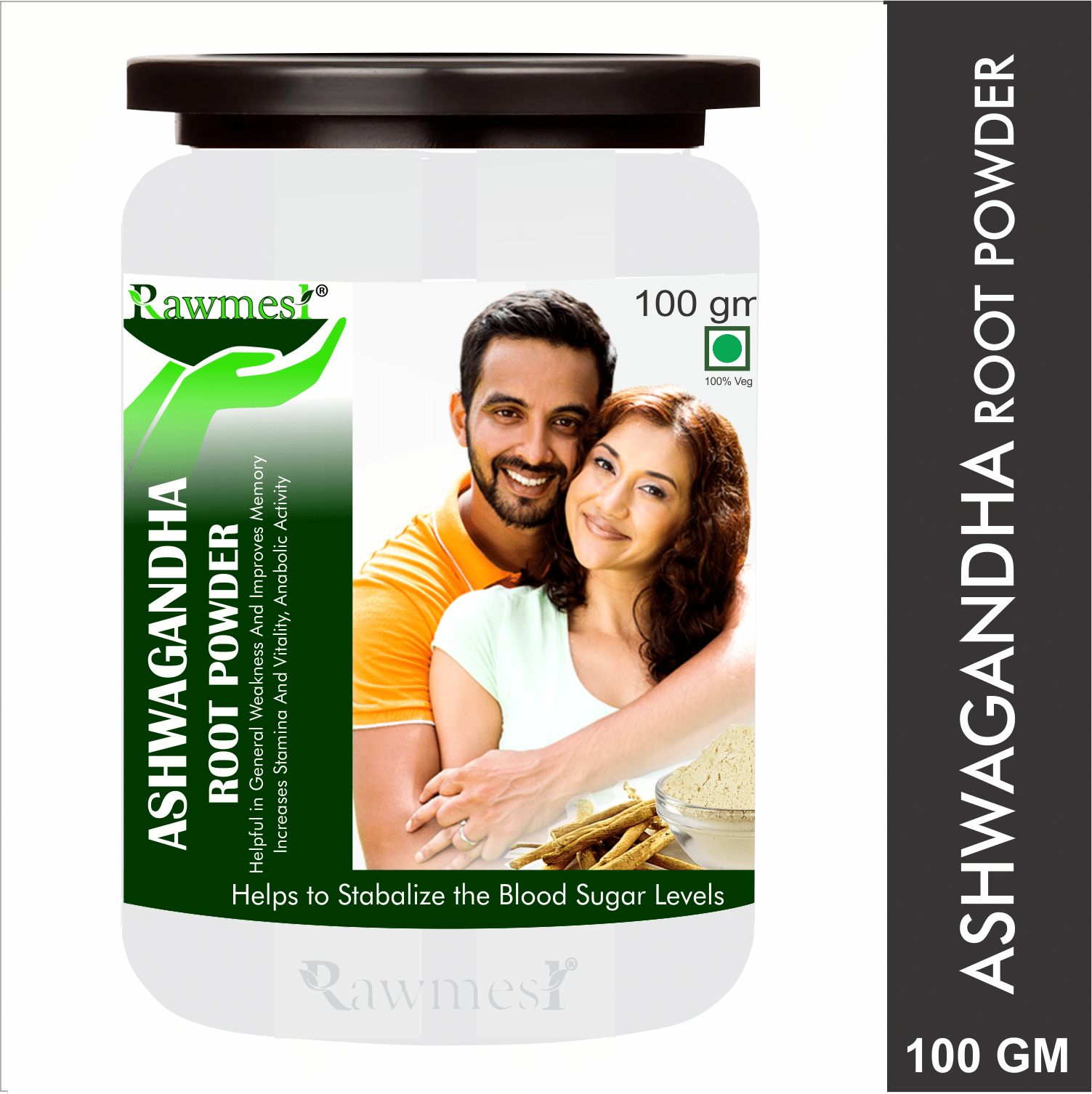 rawmest Organic Ashwagandha Powder 100 gm rawmest Organic Ashwagandha Powder 100 gm