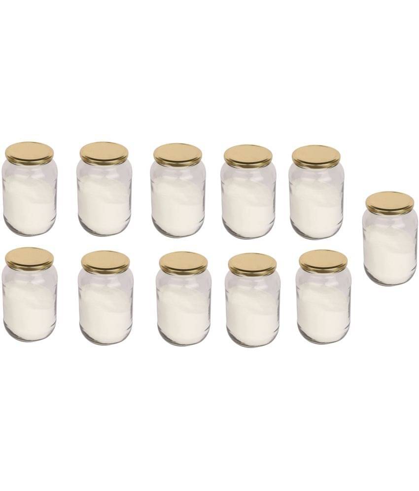     			AFAST Airtight Storage  Glass Food Container Set of 11 400 mL