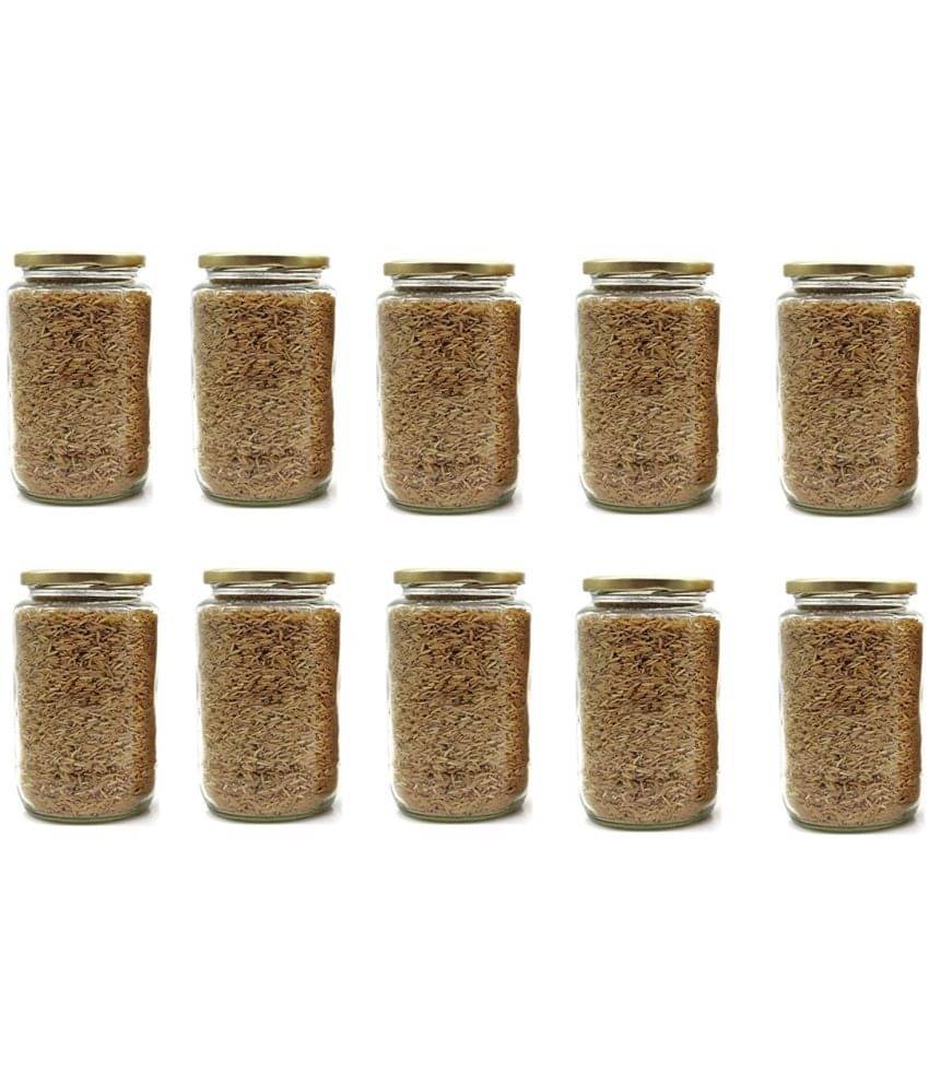     			AFAST Airtight Storage  Glass Food Container Set of 10 400 mL