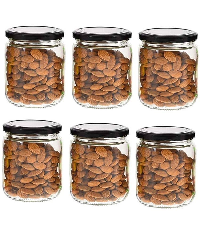 AFAST Airtight Storage  Glass Food Container Set of 6 500 mL