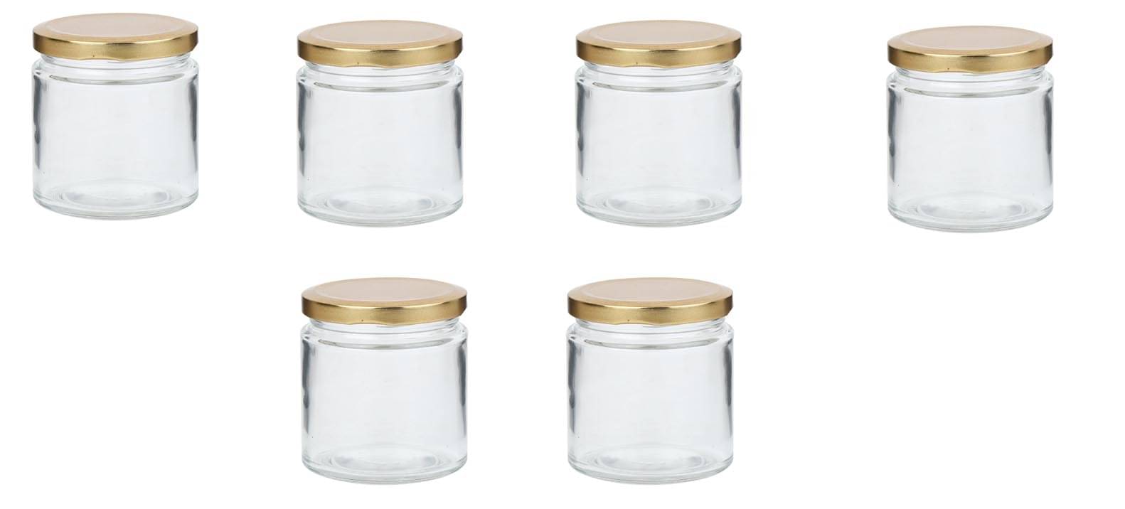     			AFAST Airtight Storage  Glass Food Container Set of 6 50 mL