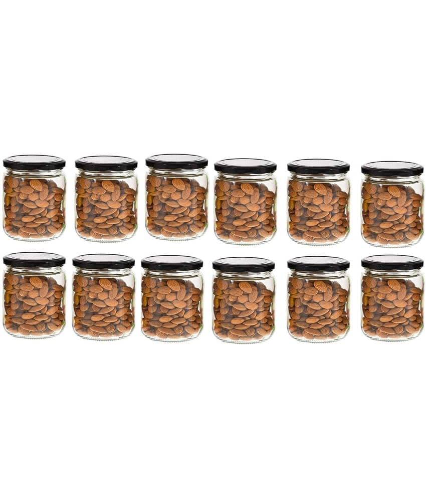     			AFAST Airtight Storage  Glass Food Container Set of 12 500 mL