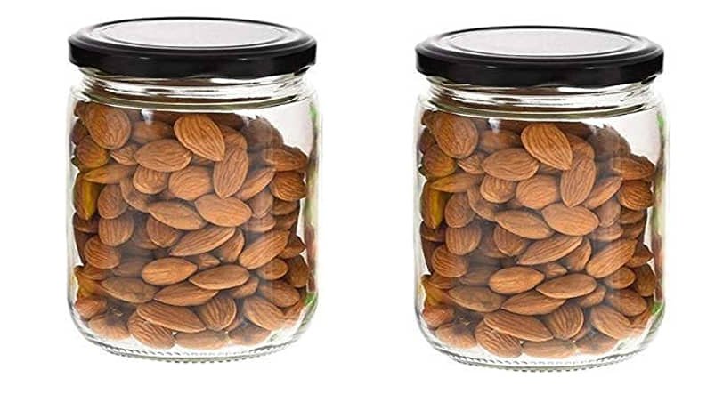 AFAST Airtight Storage  Glass Food Container Set of 2 500 mL