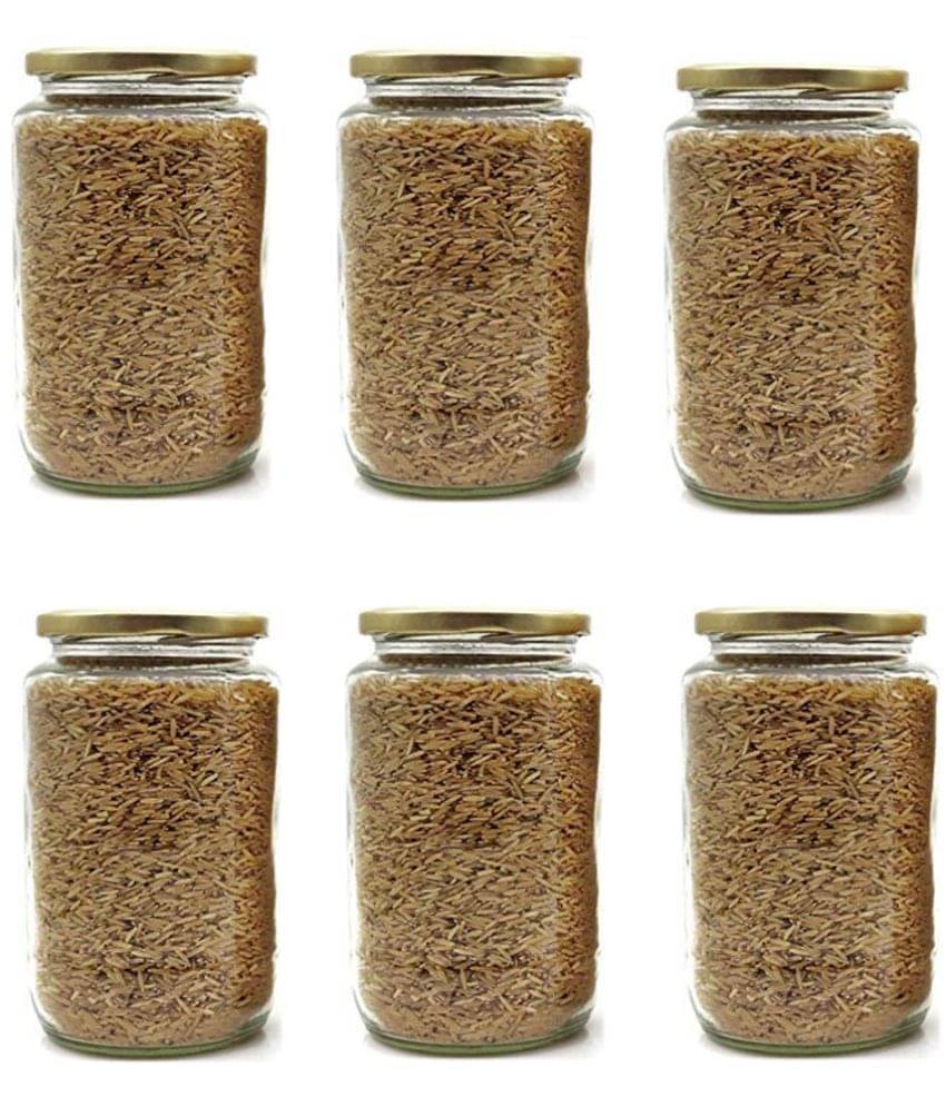     			AFAST Airtight Storage  Glass Food Container Set of 6 1000 mL