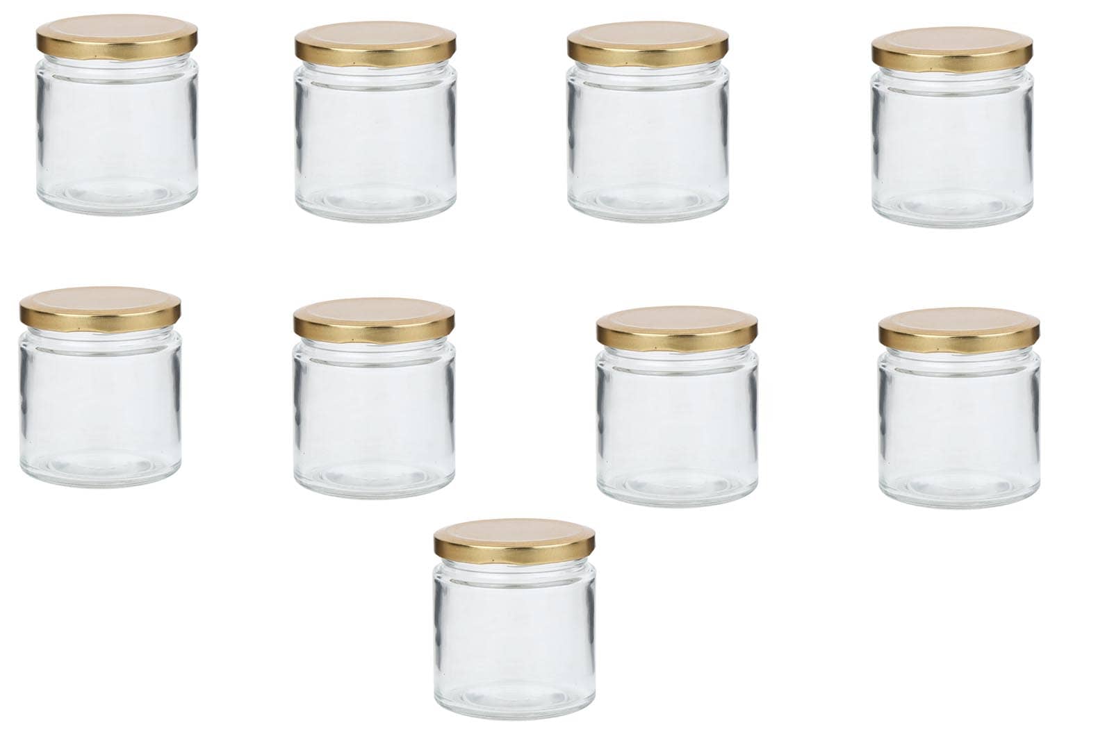 AFAST Airtight Storage  Glass Food Container Set of 9 50 mL
