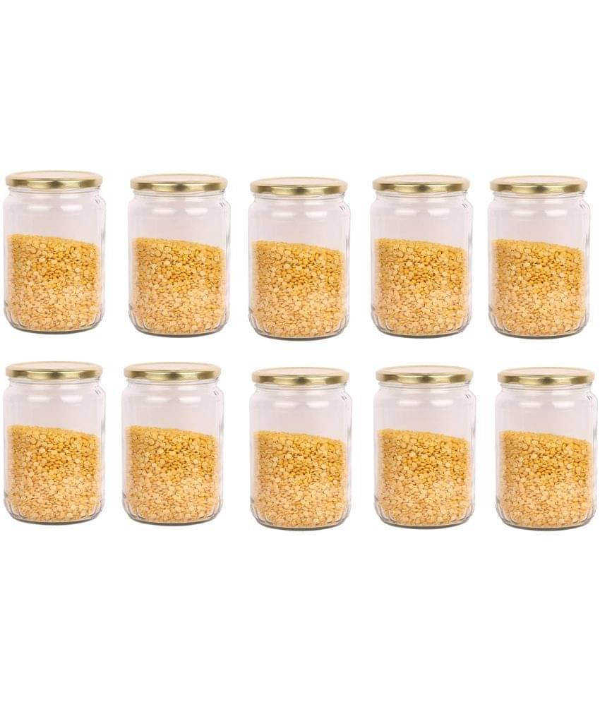     			AFAST Airtight Storage  Glass Food Container Set of 10 800 mL
