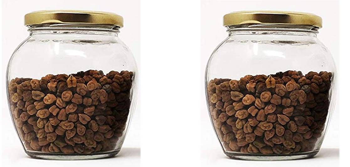     			AFAST Airtight Storage  Glass Food Container Set of 2 300 mL