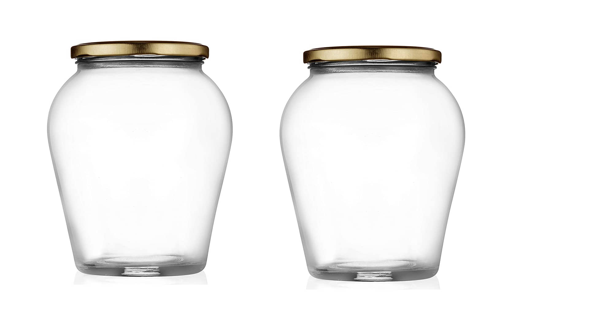 AFAST Airtight Storage  Glass Food Container Set of 2 1000 mL