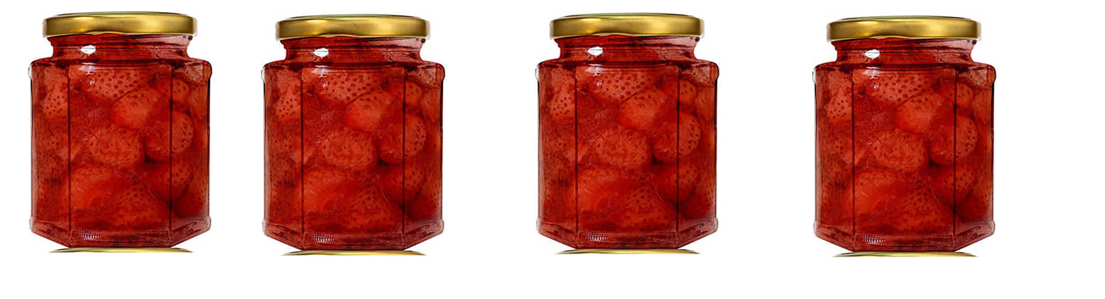 AFAST Airtight Storage  Glass Food Container Set of 4 200 mL