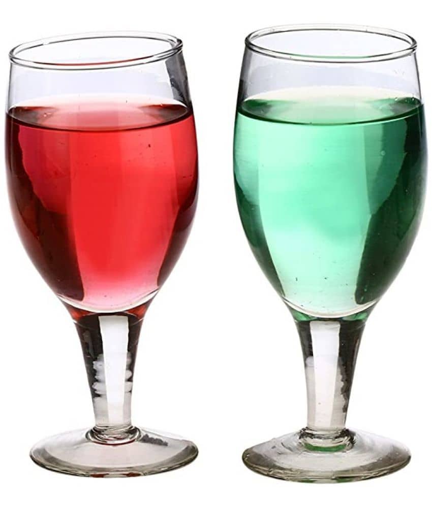 Afast Wine  Glasses Set,  180 ML - (Pack Of 2)