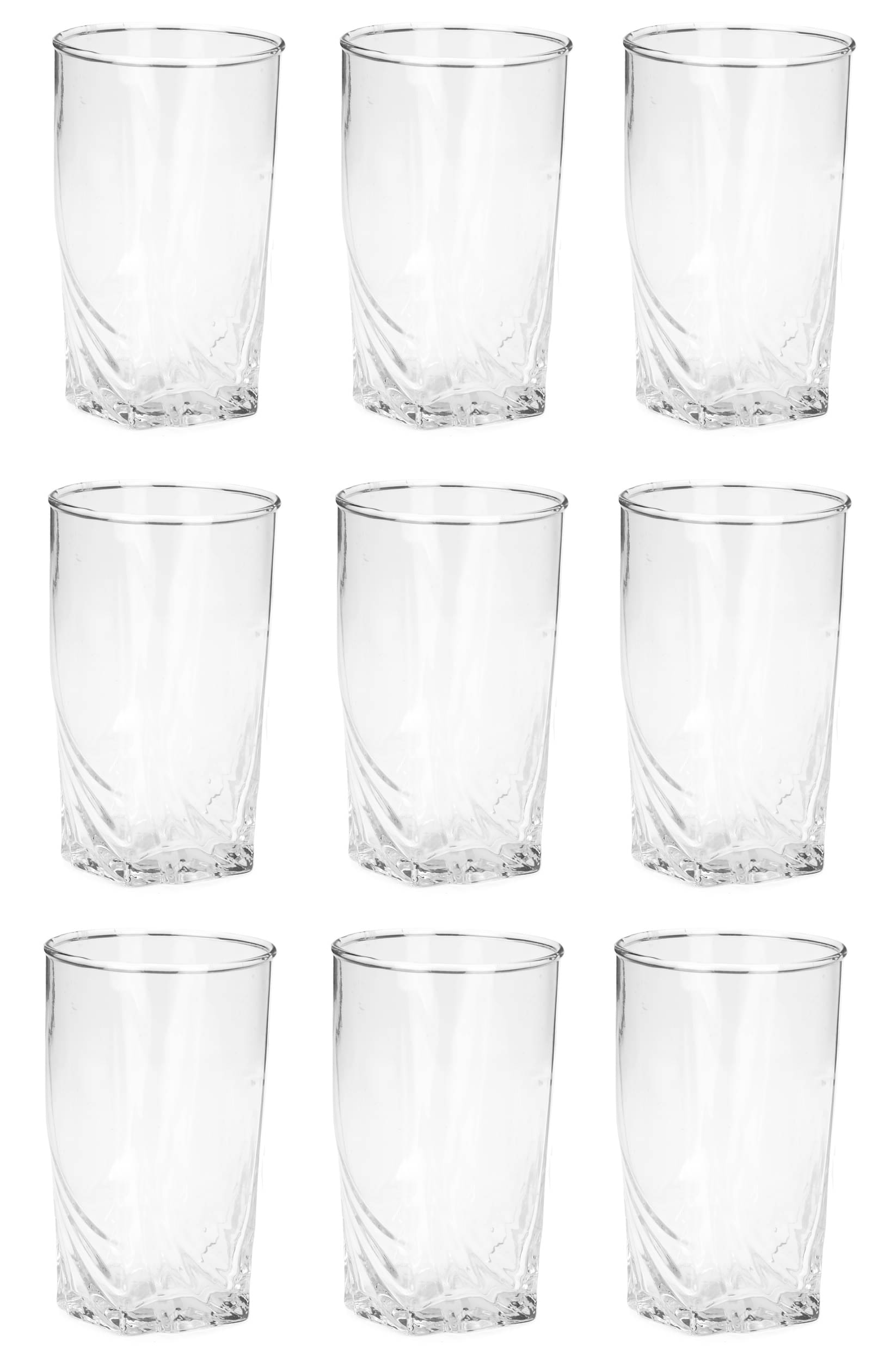     			Afast Water/Juice  Glasses Set,  300 ML - (Pack Of 9)
