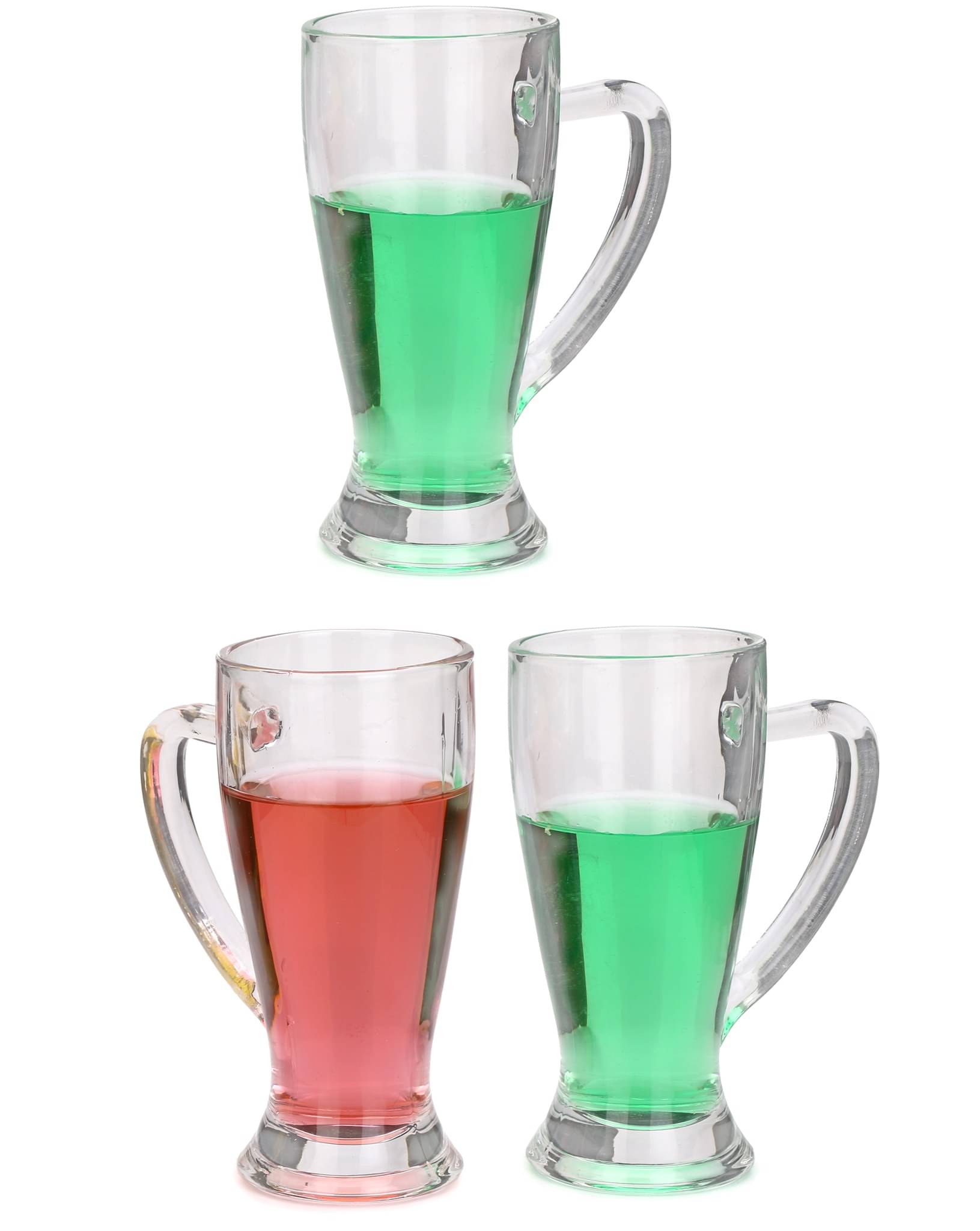     			Afast Beer Mug Glasses Set,  250 ML - (Pack Of 3)