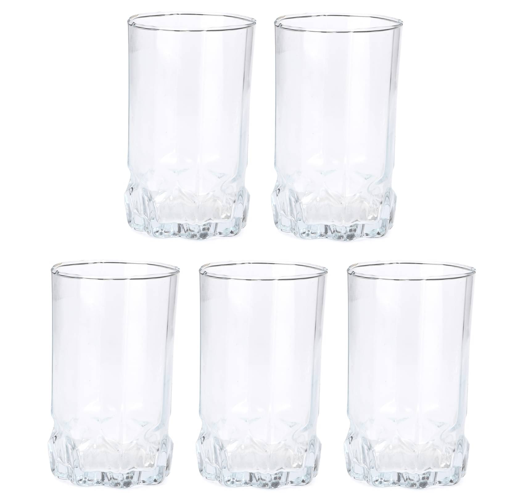     			Afast Water/Juice  Glasses Set,  300 ML - (Pack Of 5)