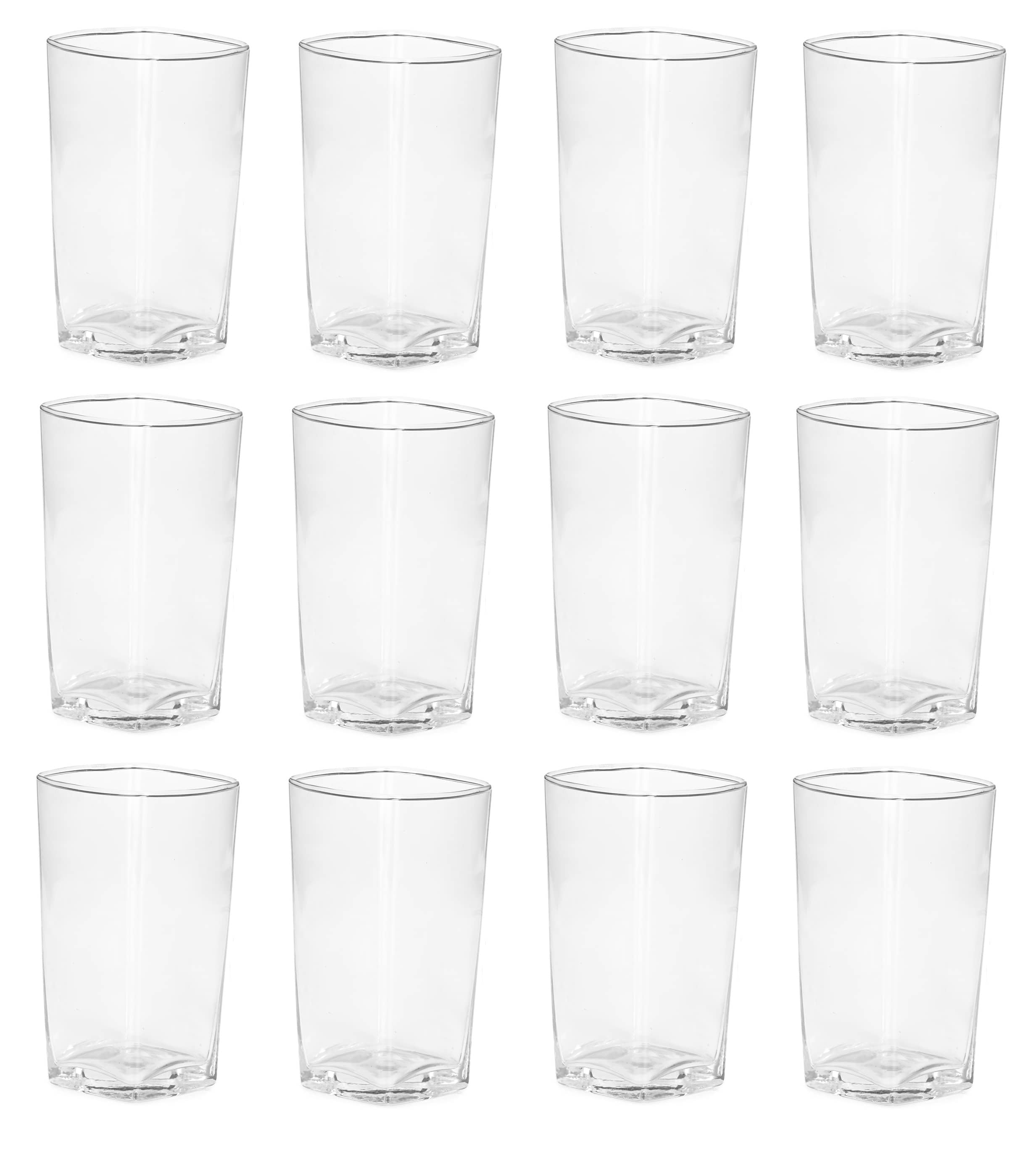 Afast Water/Juice  Glasses Set,  350 ML - (Pack Of 12)