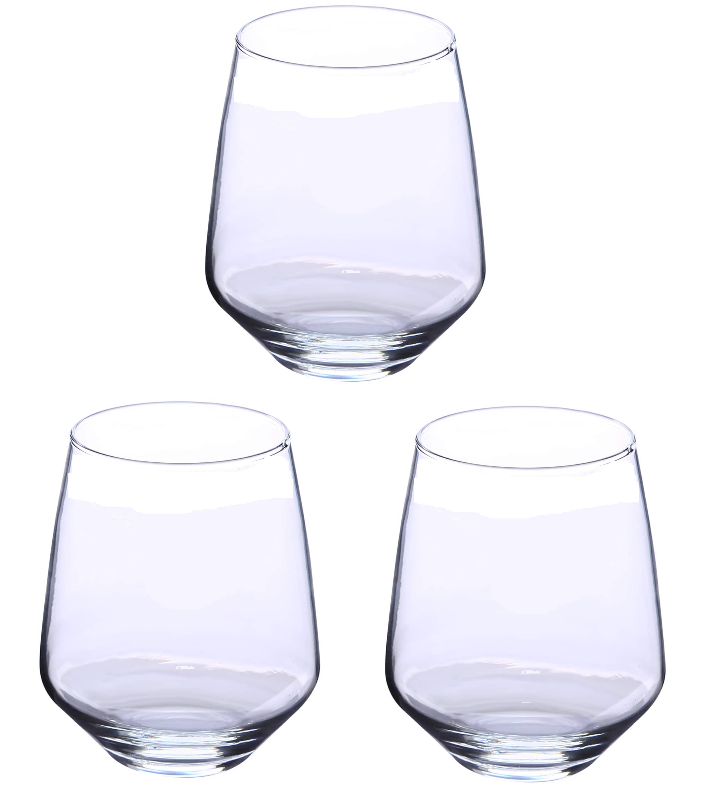 Afast Water/Juice  Glasses Set,  350 ML - (Pack Of 3)