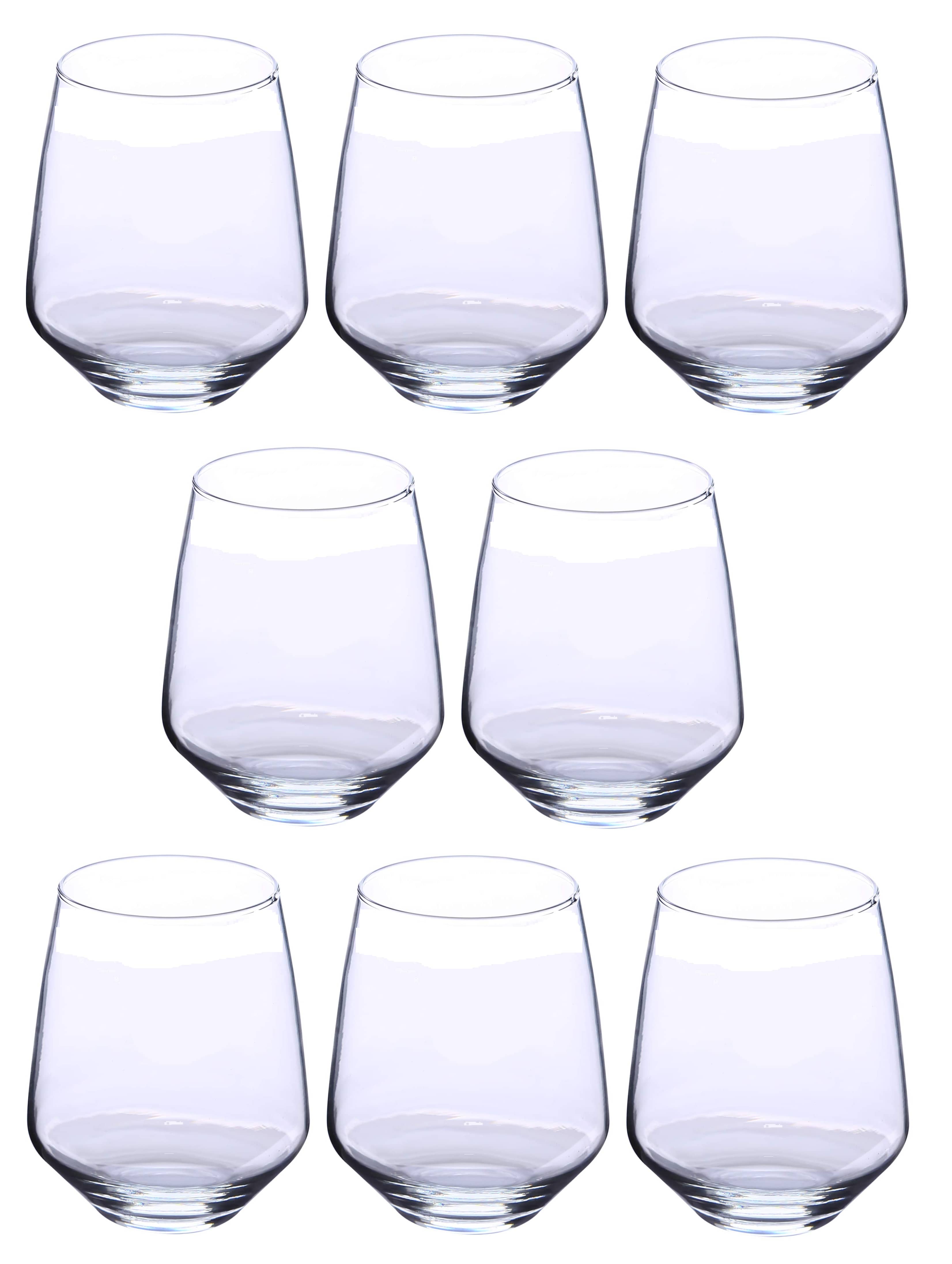Afast Water/Juice  Glasses Set,  350 ML - (Pack Of 8)