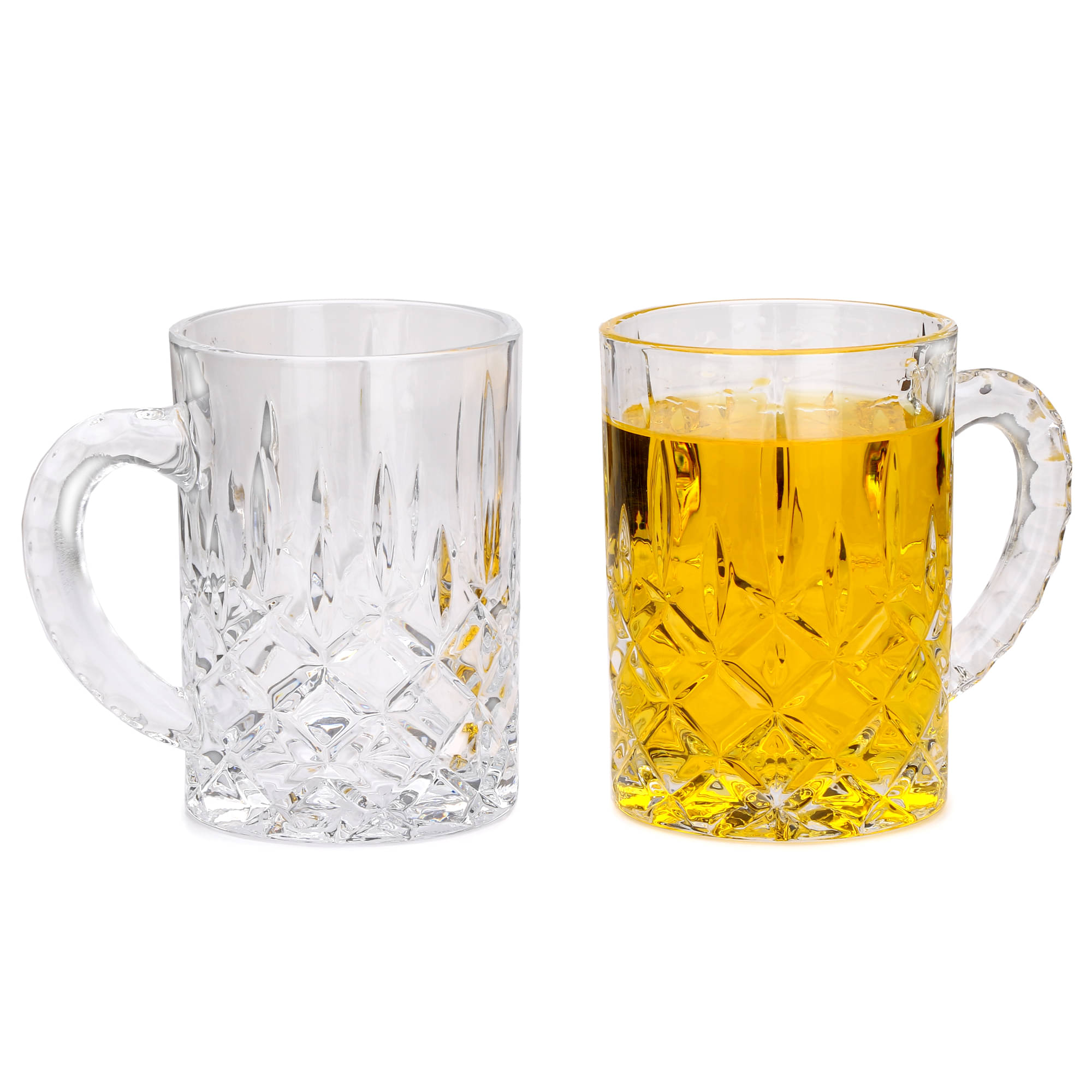     			Afast Beer Mug Glasses Set,  450 ML - (Pack Of 2)