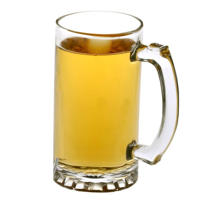Afast Beer Mug Glass,  500 ML - (Pack Of 1)