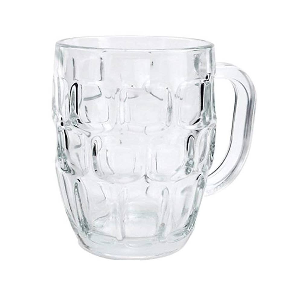 Afast Beer Mug Glass,  550 ML - (Pack Of 1)