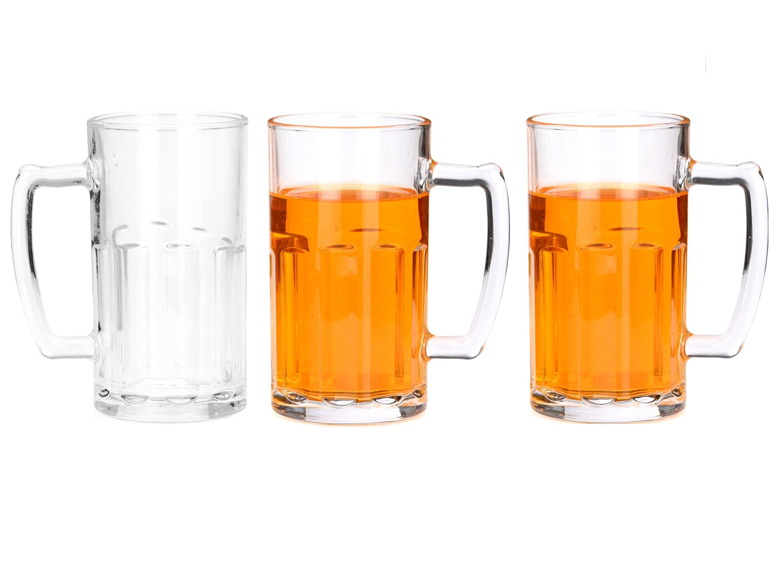     			Afast Beer Mug Glasses Set,  600 ML - (Pack Of 3)