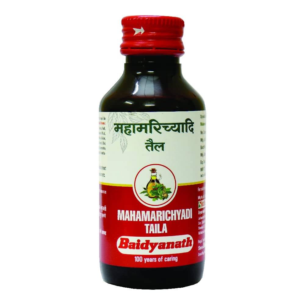 Baidyanath Mahamarichyadi Skin Oil 100Ml (Pack of 1) Baidyanath Mahamarichyadi Skin Oil 100Ml (Pack of 1)