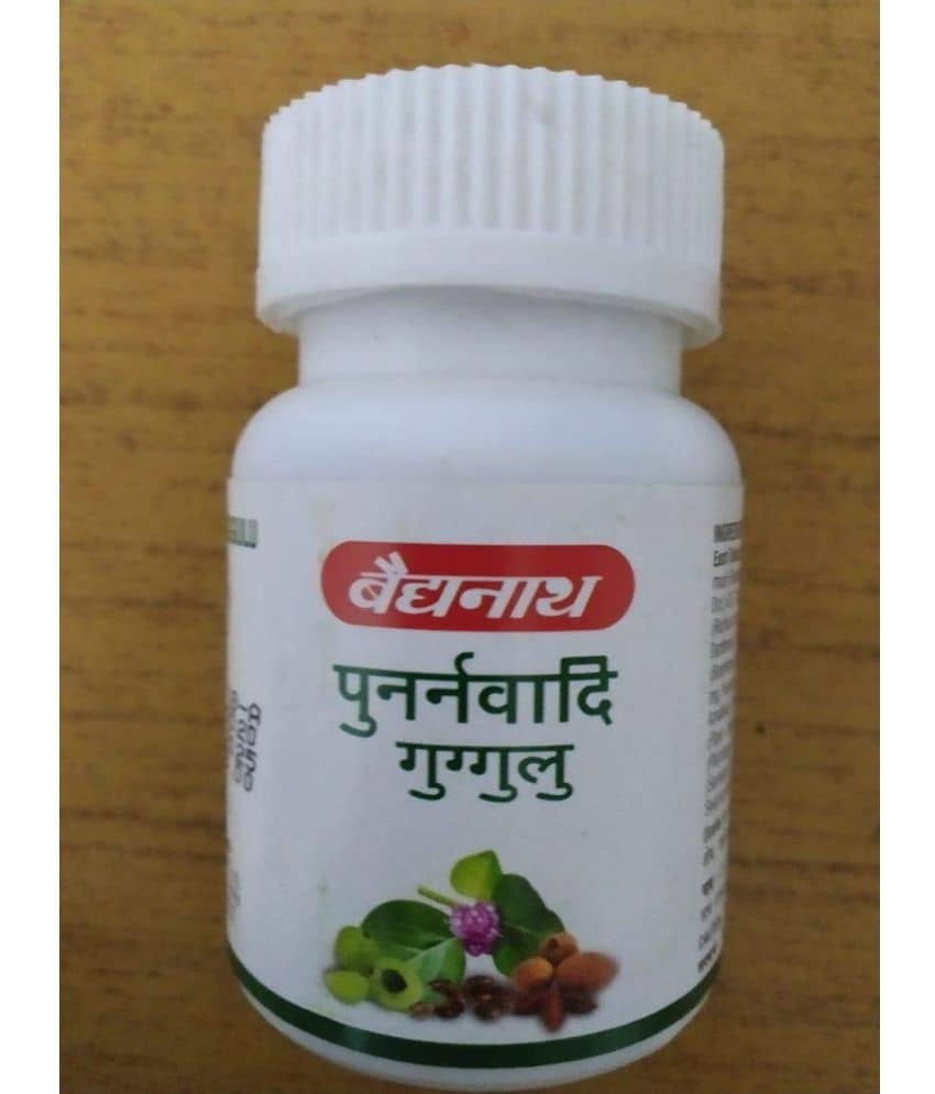 Baidyanath Punarnavadi Guggulu Tablet 80 No.S Pack of 2
