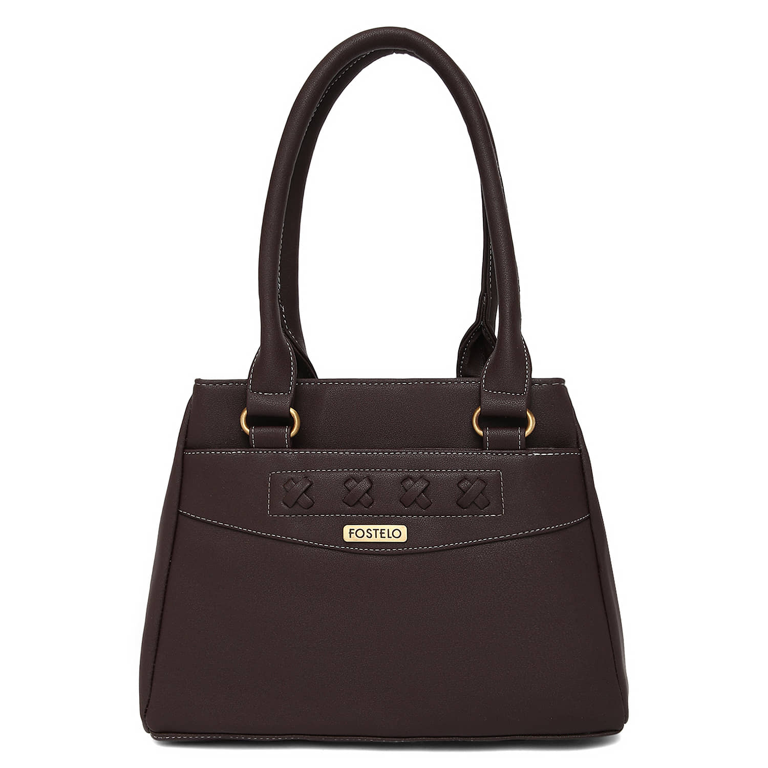 Fostelo Brown P.U. Shoulder Bag - Handbags | Buy online on ZillyBuy