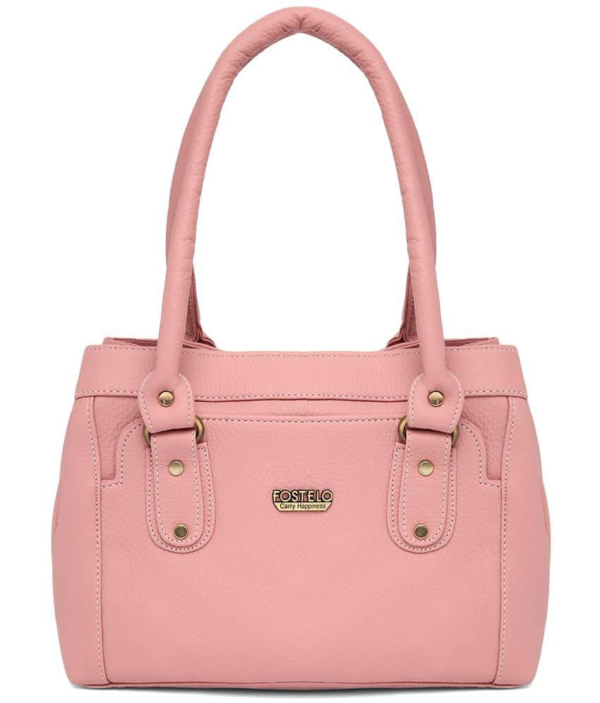 Fostelo Light Pink P.U. Shoulder Bag - Handbags | Buy online on ZillyBuy