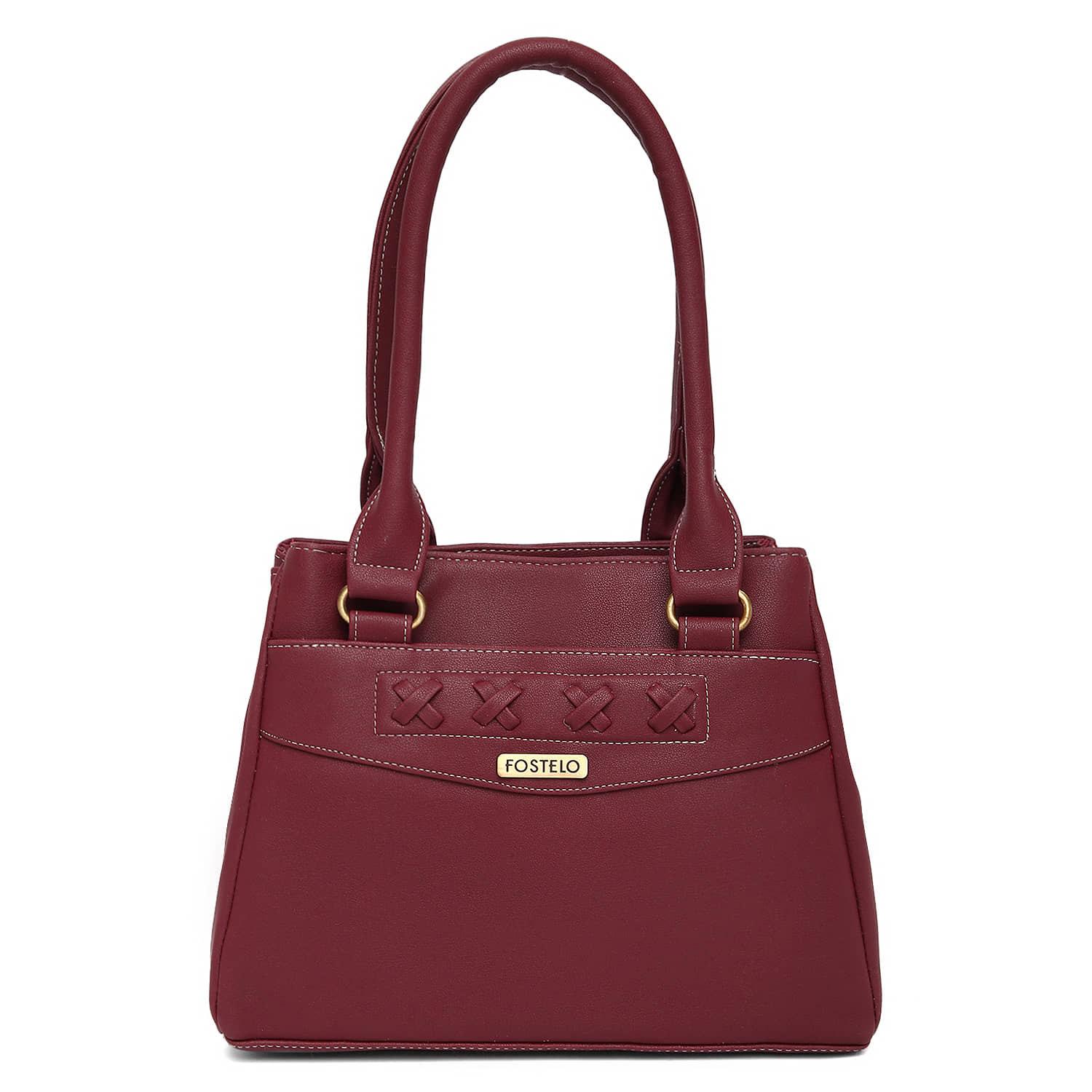 Fostelo Maroon P.U. Shoulder Bag - Handbags | Buy online on ZillyBuy