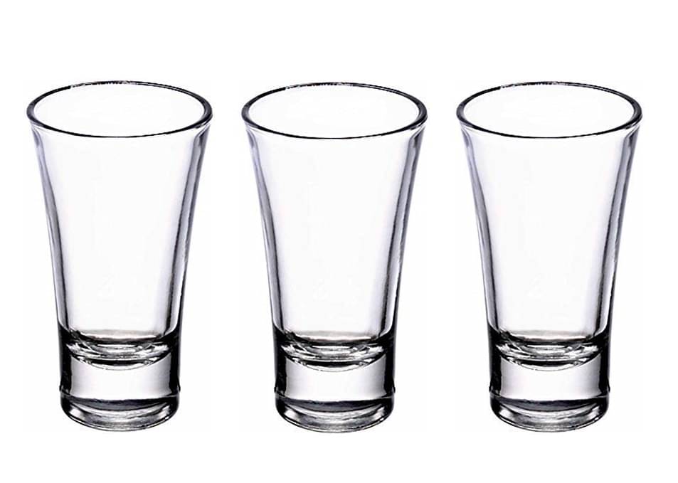     			Afast Shot  Glasses Set,  30 ML - (Pack Of 3)