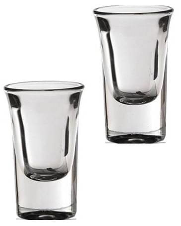     			Afast Shot  Glasses Set,  30 ML - (Pack Of 2)