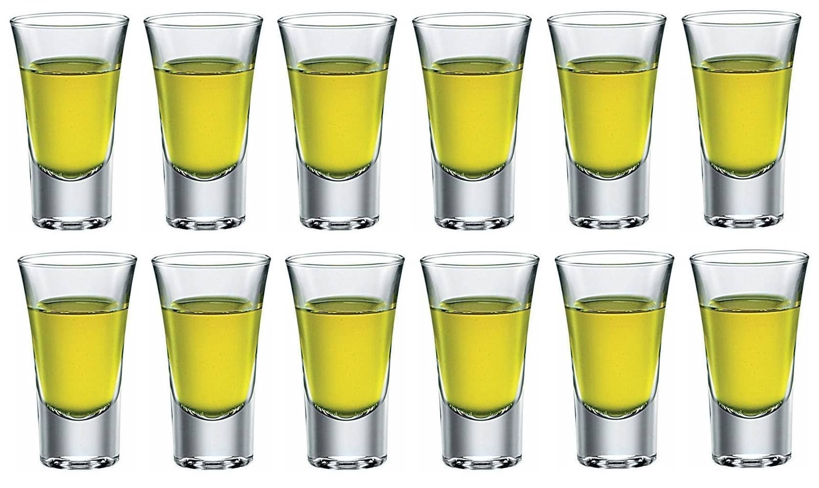 Afast Shot  Glasses Set,  30 ML - (Pack Of 12)